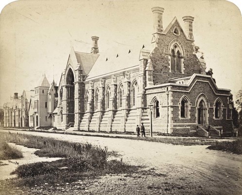 Daniel Louis Mundy Provincial Council Chamber 1865. Albumen photograph. Barry Hancox Collection