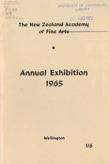 NZAFA 77th exhibition, 1965