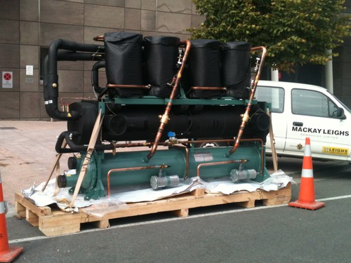 Our new chiller on Gloucester Street