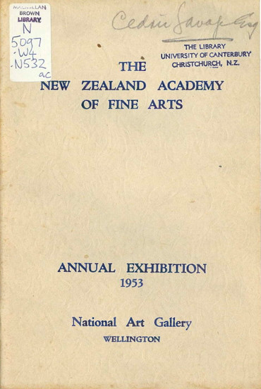 NZAFA 65th exhibition, 1953