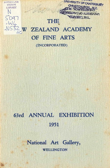 NZAFA 63rd exhibition, 1951