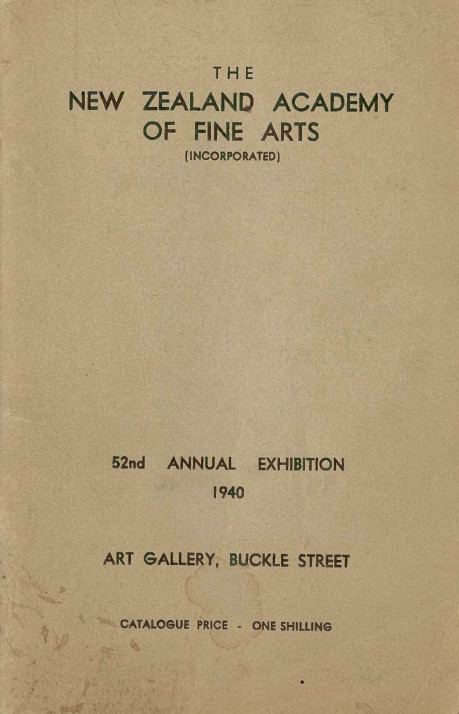 NZAFA 52nd exhibition, 1940