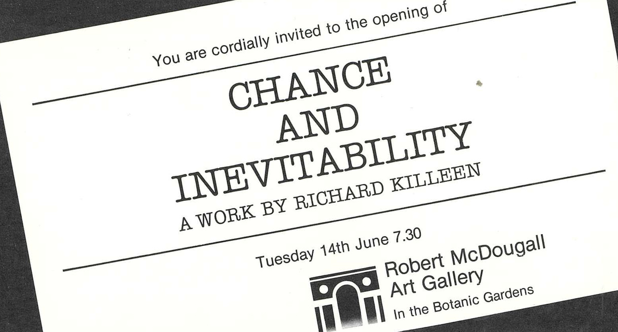 <p>Chance and Inevitability, a work by Richard Killeen</p>