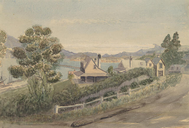 View of Lyttelton
