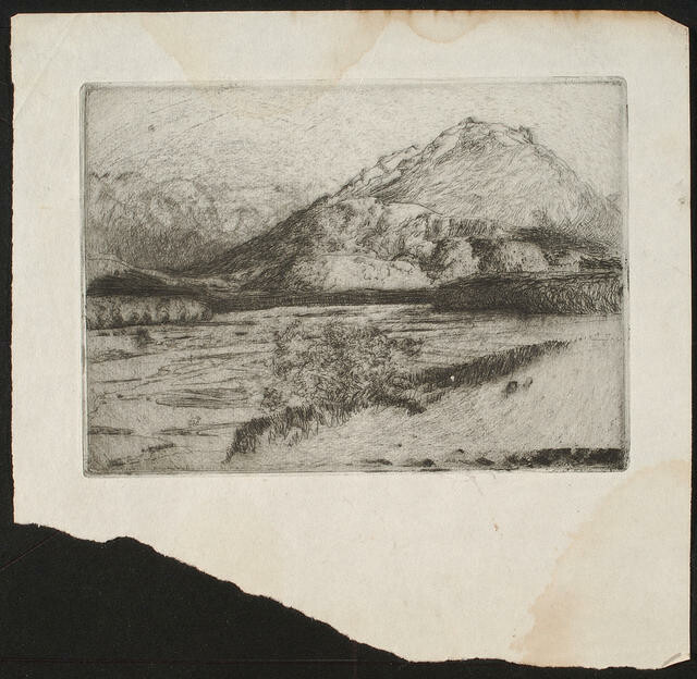 Untitled [valley with river]