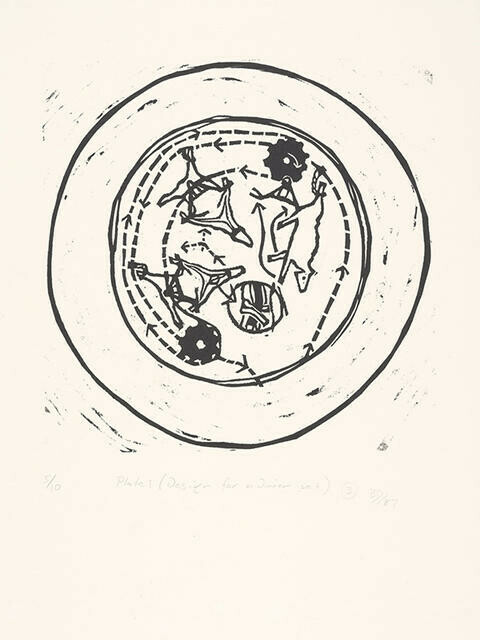 Freezing Works Series: Designs for a Dinner Set by Bing Dawe