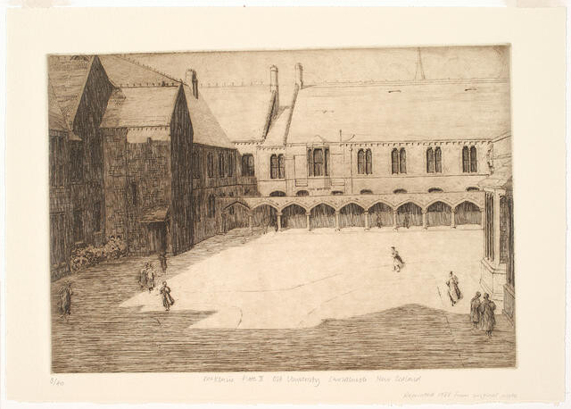 Untitled (Inner Quadrangle And Cloisters)