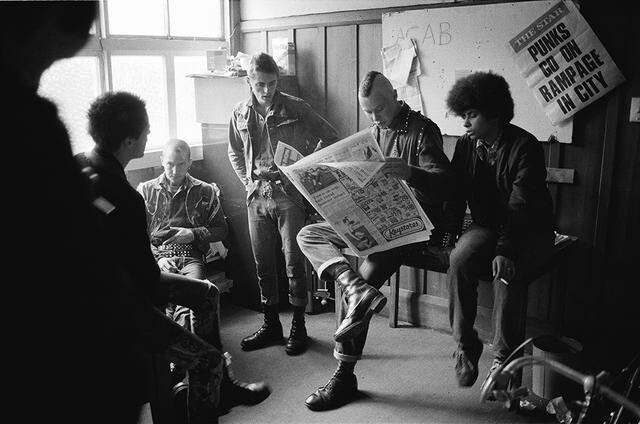 Punks go on rampage in city, Christchurch