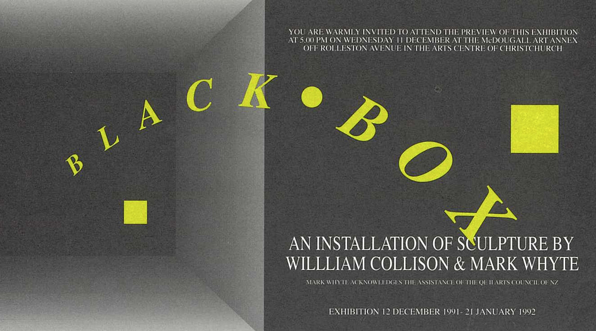 <p>Black Box: Mark Whyte and Will Collison</p>
