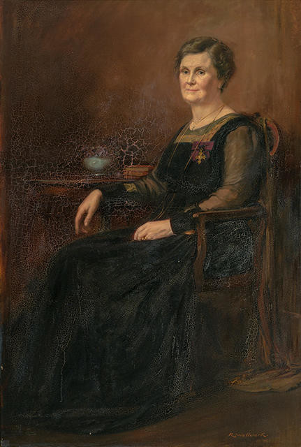 Portrait of Mrs Holland