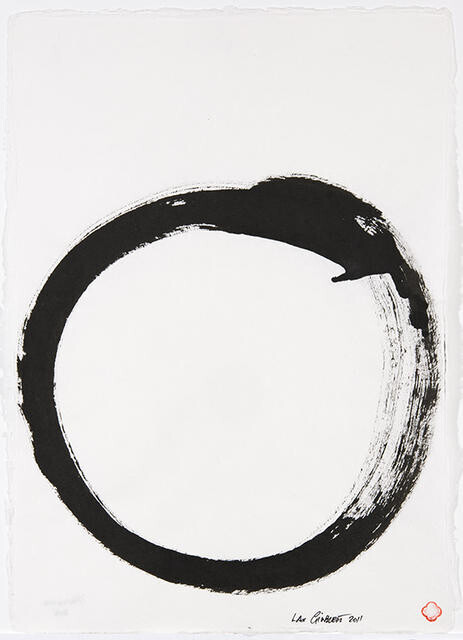 Christchurch Enso by Max Gimblett