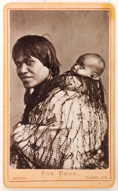 Ana Reupene Whetuki and child