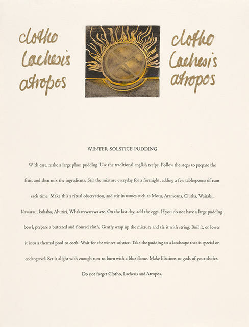 Winter Solstice Pudding
