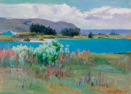 Lake Wakatipu by Edward Friström