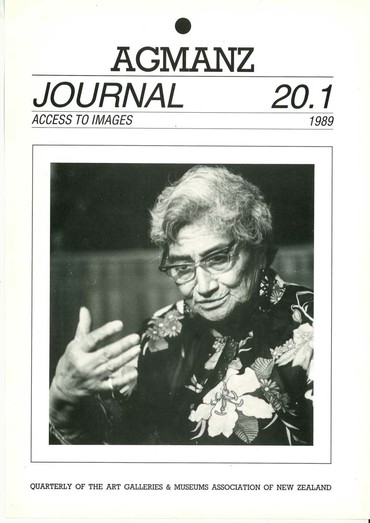AGMANZ Journal Volume 20 Number 1 1989