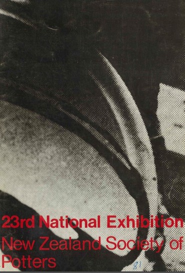 NZ Society of Potters 23nd exhibition, 1981