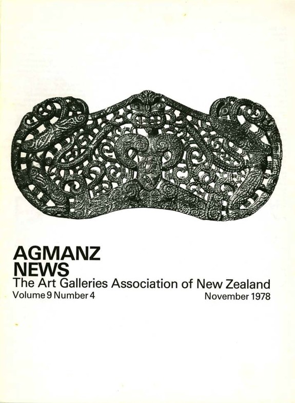 AGMANZ News Volume 9 Number 4 November 1978