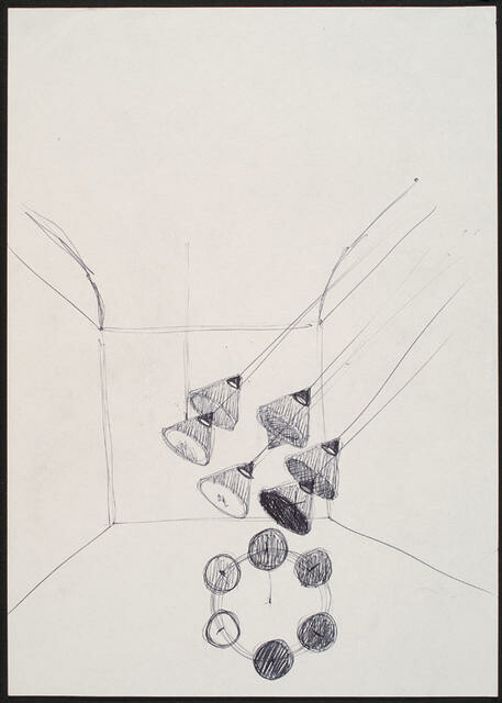Seascape - documentation: preparatory drawing