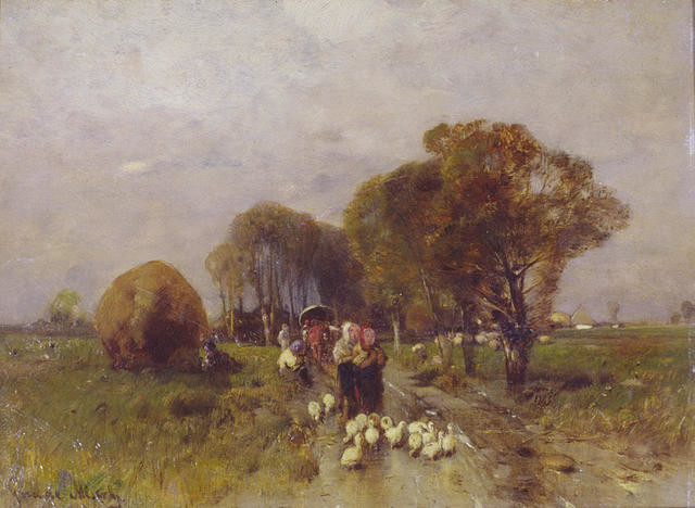Landscape With Figures And Ducks