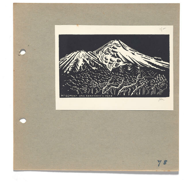 Mount Egmont and Fanthams Peak