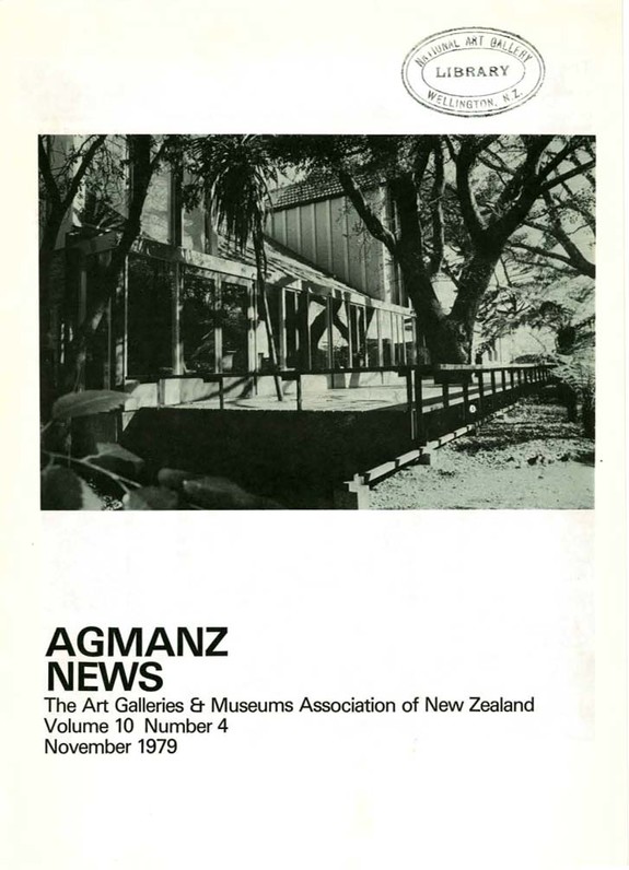 AGMANZ Volume 10 Number 4 November 1979