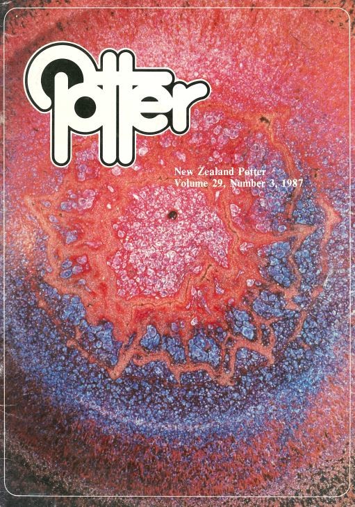 New Zealand Potter volume 29 number 3, 1987
