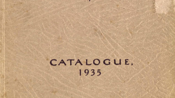 CSA catalogue 1935