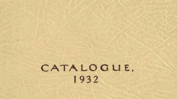 CSA catalogue 1932