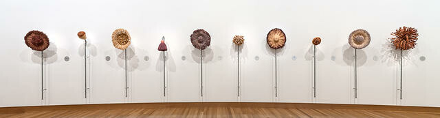 Teaching Aid# 1: Appropriate brushes for large flower paintings