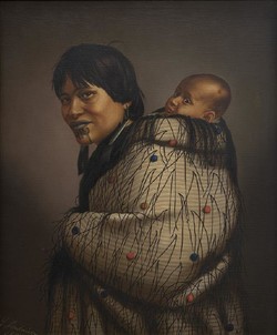 Ana Reupene Whetuki and Child