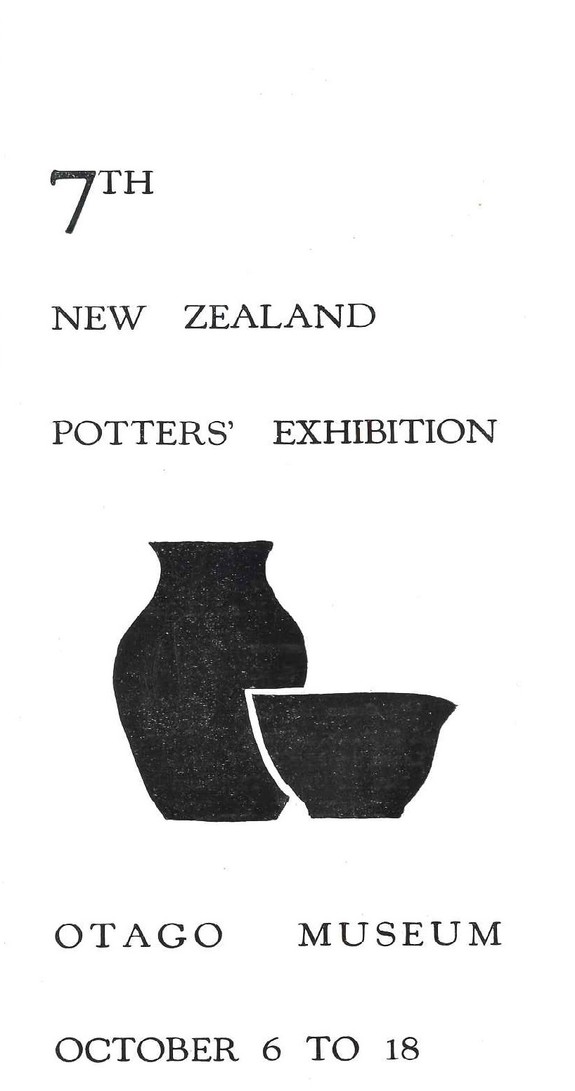 New Zealand Society of Potters Seventh exhibition