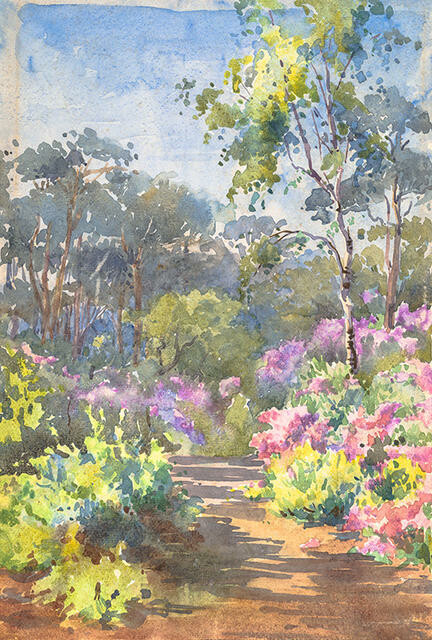 The Boscombe Woods, Springtime