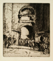 Gate of St Vincent, Avila