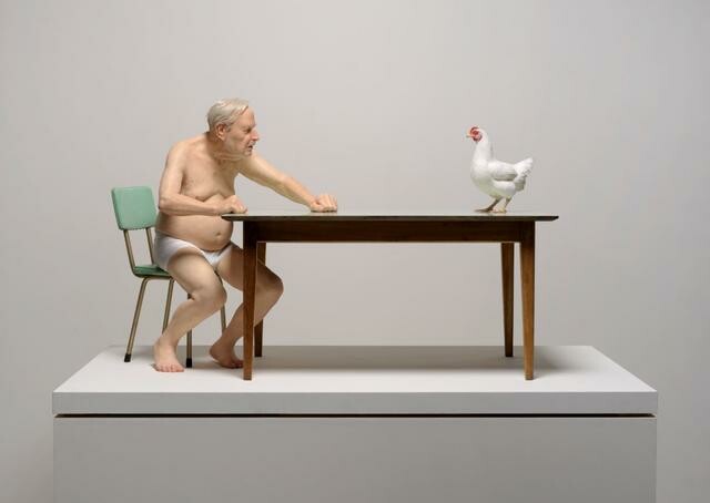 chicken/man
