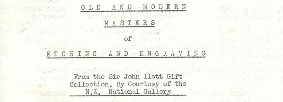Etchings and Engravings from Sir John Ilott's Collection