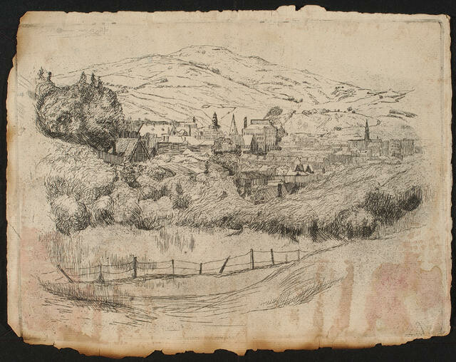 Untitled [View of a city]