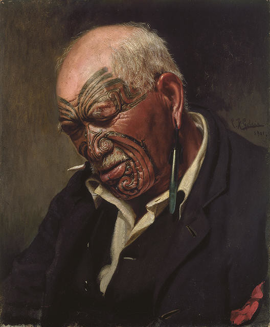 A Hot Day. Wiremu Pātara Te Tuhi, Ngāti Mahuta