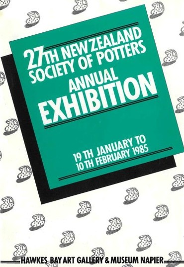 NZ Society of Potters 27th exhibition, 1985