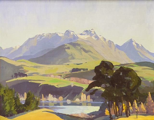 Lake Hayes, with Cecil & Walter Peaks