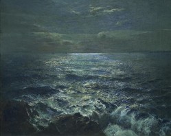 Julius Olsson's Moonlight