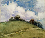 Track Over The Brow Of  A Hill