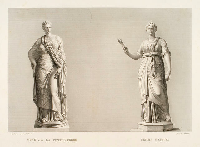 Muse, dite La Petite Cerès - Femme Isiaque
