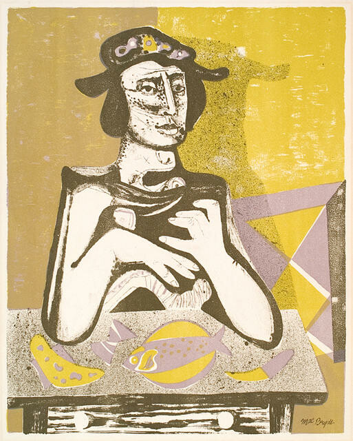 Woman At Table