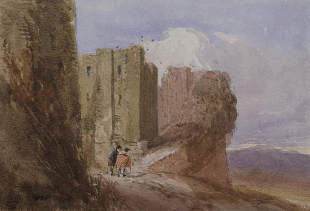 Goodrich Castle On The Wye, 1836
