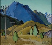 Louise Henderson: Plain and Hills 1936