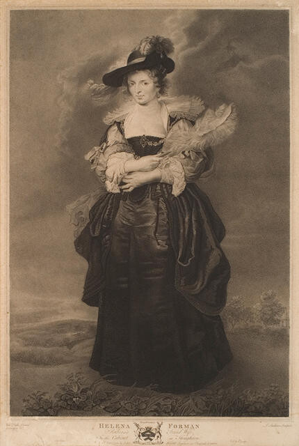Helena Forman, Ruben’s Second Wife (In The Cabinet At Houghton)