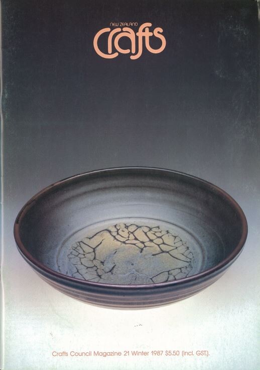 New Zealand Crafts issue 21, Winter 1987