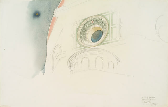 Detail of The Dome, Florence Cathedral, 9 April 1974