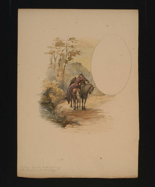 And then they rode to the divided way, There kissed, and parted weeping (Tennyson, Idylls of the King)