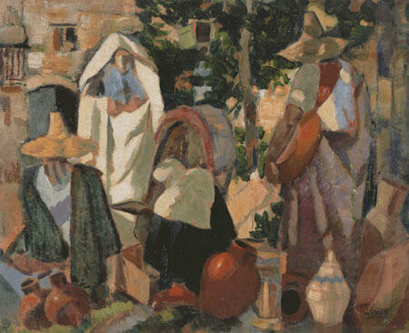 An Eastern Market Scene, Morocco